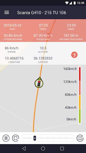 Naviafleet Mobile - Gestion de flotte par GPS/GPRS screenshot 6