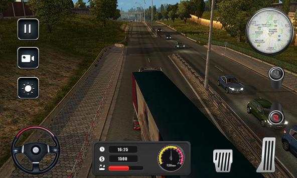 Heavy Big Truck Driving Simulator 3D screenshot 1