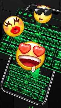 Green keyboard screenshot 3