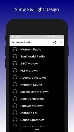 Motown Radio 📻 Music Stations 🎧 screenshot 1