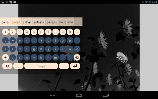Galego Keyboard Plugin screenshot 2