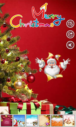 Christmas Greeting Cards Maker screenshot 4