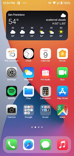 X Launcher IOS15 screenshot 2