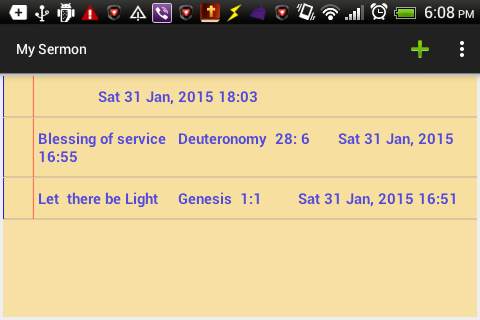 My Sermon - Service Notepad screenshot 5