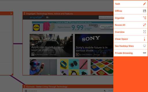 PopWeb Premium - Web Browser скриншот 4