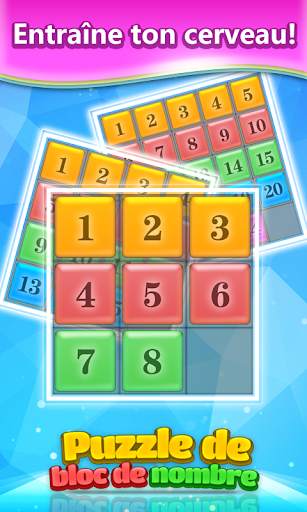 Puzzle de bloc de nombre screenshot 3