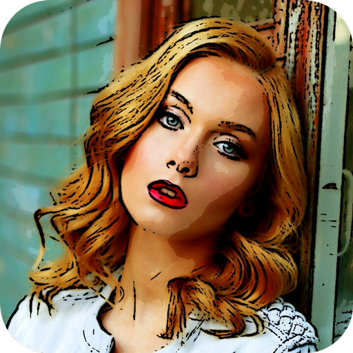Cartoon Photo Art icon