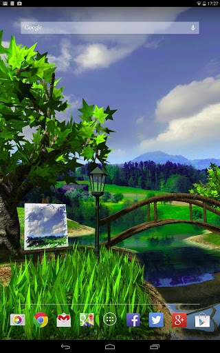 Parallax Nature: Summer Day 3D Gyro Wallpaper screenshot 4