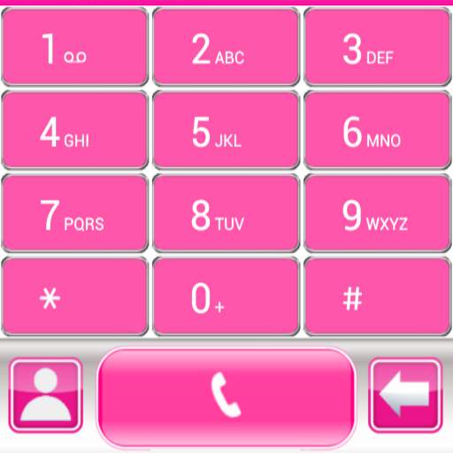 THEME PINK GLASS FOR EXDIALER 1.0