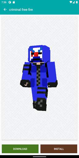 F F Skins for Minecraft screenshot 4