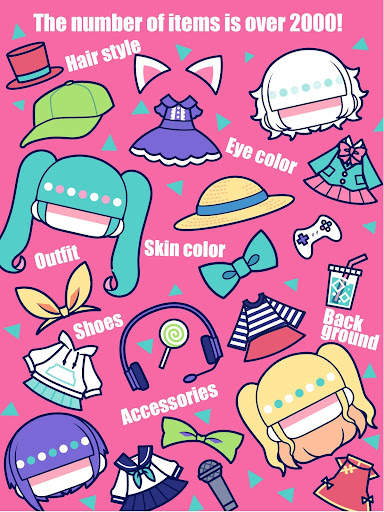 CustomTiyoko -Dress Up Game- screenshot 16