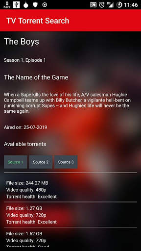 TV Torrent Search screenshot 1