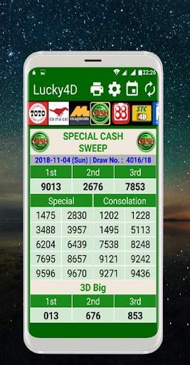LIVE 4D Result screenshot 6