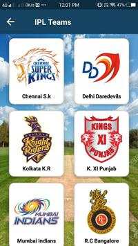 ipl cricket real schedule 2018 screenshot 6