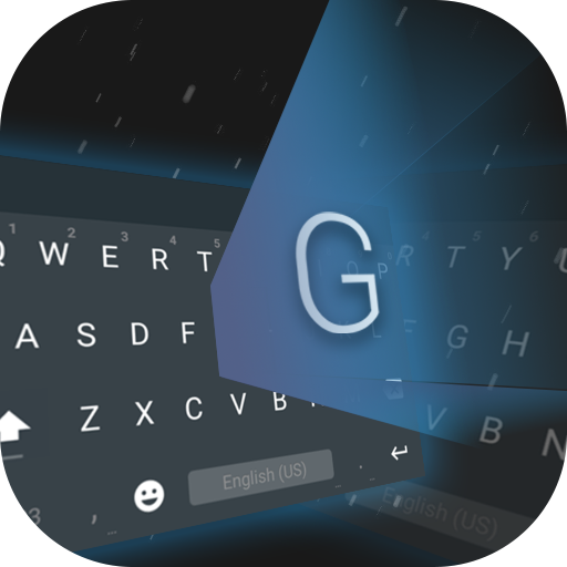Simple Black Keyboard Theme أيقونة
