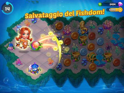 Merge Mermaids-magic puzzles screenshot 7