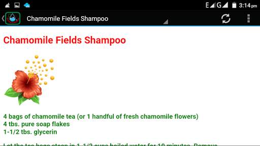 Shampoo Recipes скриншот 7