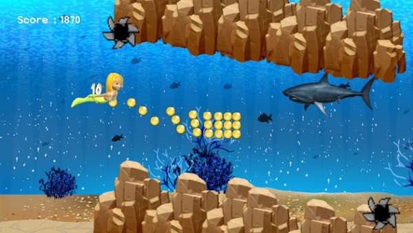 Mermaid Shark Attack screenshot 4