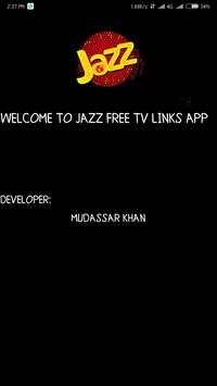 Jazz free TV links and use method free jazz TV screenshot 1