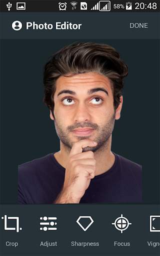 Hairstyle Changer app, virtual makeover women, men screenshot 14