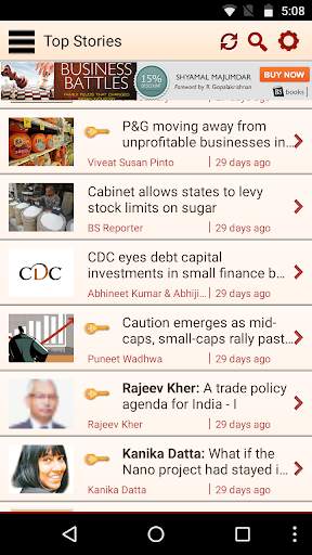 Business Standard News screenshot 1