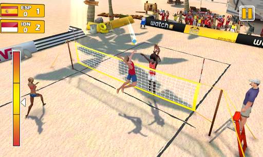 วอลเลย์บอลชายหาด 3D screenshot 1