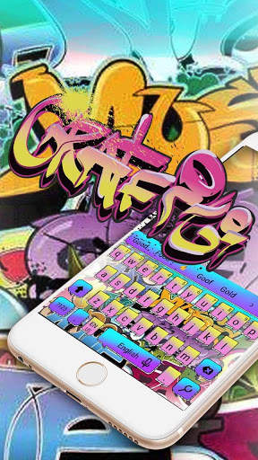 Street Graffiti theme keyboard screenshot 2