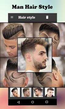 Men HairStyle set My Face screenshot 4