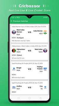 Cricbazaar - Fast Live Line & Live Cricket Score screenshot 4