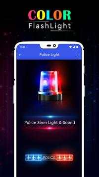 Color Flashlight : Torch LED Flash On Call & SMS screenshot 5