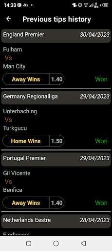 2  ODDS Daily Tips screenshot 2