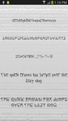Fonts Love for FlipFont® Free screenshot 6