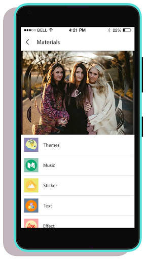 Friends Memory Video Maker With Music screenshot 1