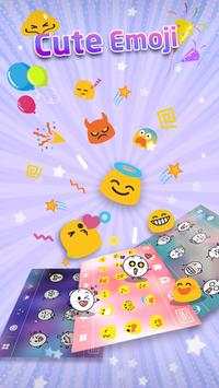 Emoji Keyboard：Mr. Yellow screenshot 3