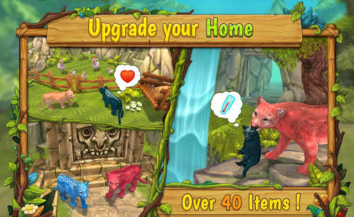 Mountain Lion Family Sim : Ani screenshot 3