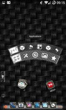 TSF Shell Theme Carbon HD 7 تصوير الشاشة