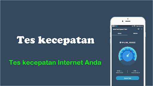 Tes Kecepatan Internet - Tes Kecepatan WiFi screenshot 1