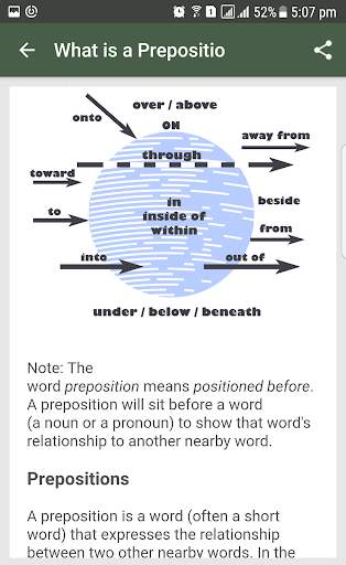 English Grammar- Preposition screenshot 3
