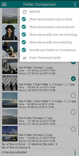 Sync & Comparison - Drive, Dropbox and OneDrive screenshot 6
