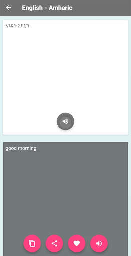 Amharic - English Translator скриншот 4