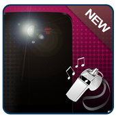 Flashlight On Whistle icon