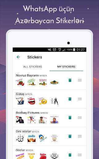 Azerbaijan Stickers screenshot 11