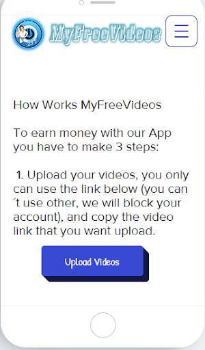 MyFreeVideos - Share videos share files earn money स्क्रीनशॉट 7