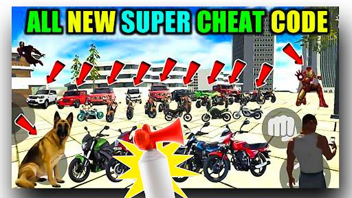Cheat Code Indian Bike Driving screenshot 1
