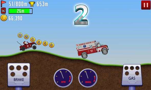 Mountain Hill Racing Car Climb 2 screenshot 1