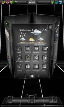 Next Launcher 3D Theme Stun-BW screenshot 2