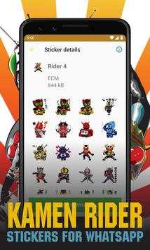 Kamen Rider Stickers for Whatsapp screenshot 1