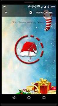 Christmas countdown clock live wallpaper screenshot 5
