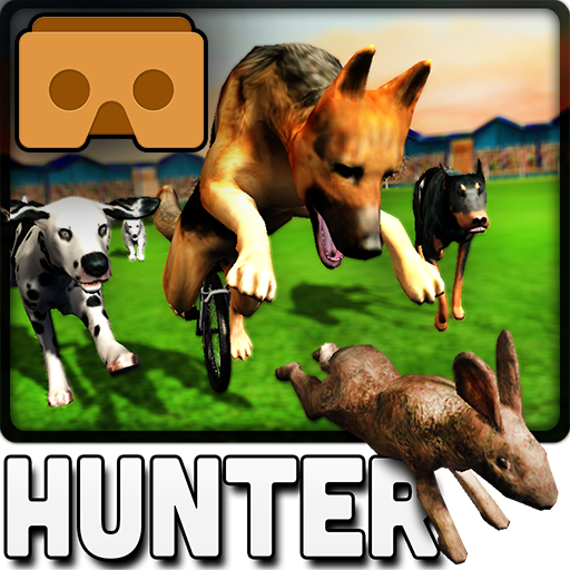 VR Racing Dog Simulator : Dogs race bunny hunter icon