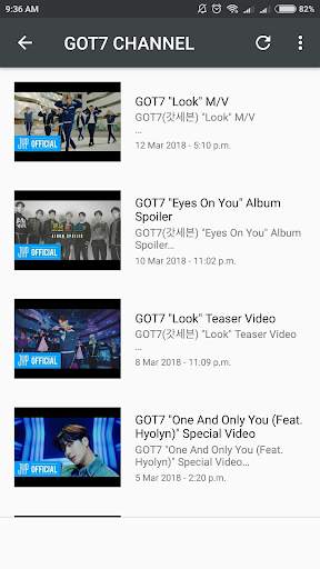 GOT7 Lyrics (Offline) screenshot 7